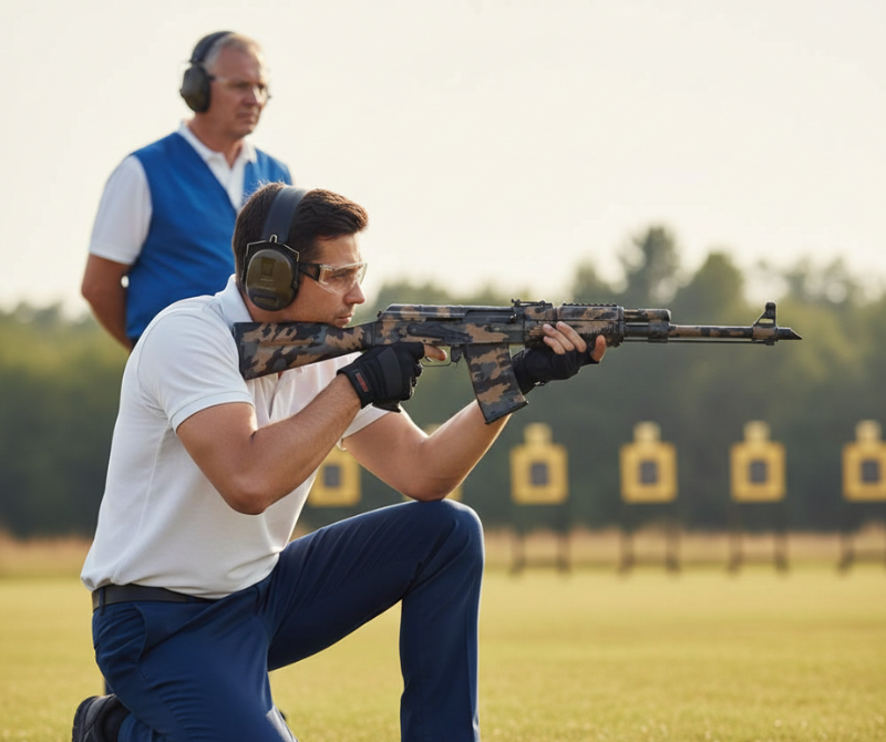 AK-47 Camo Blank Defense Tool 7.62 Camouflage